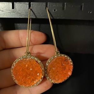 Rachel Roy druzy earrings